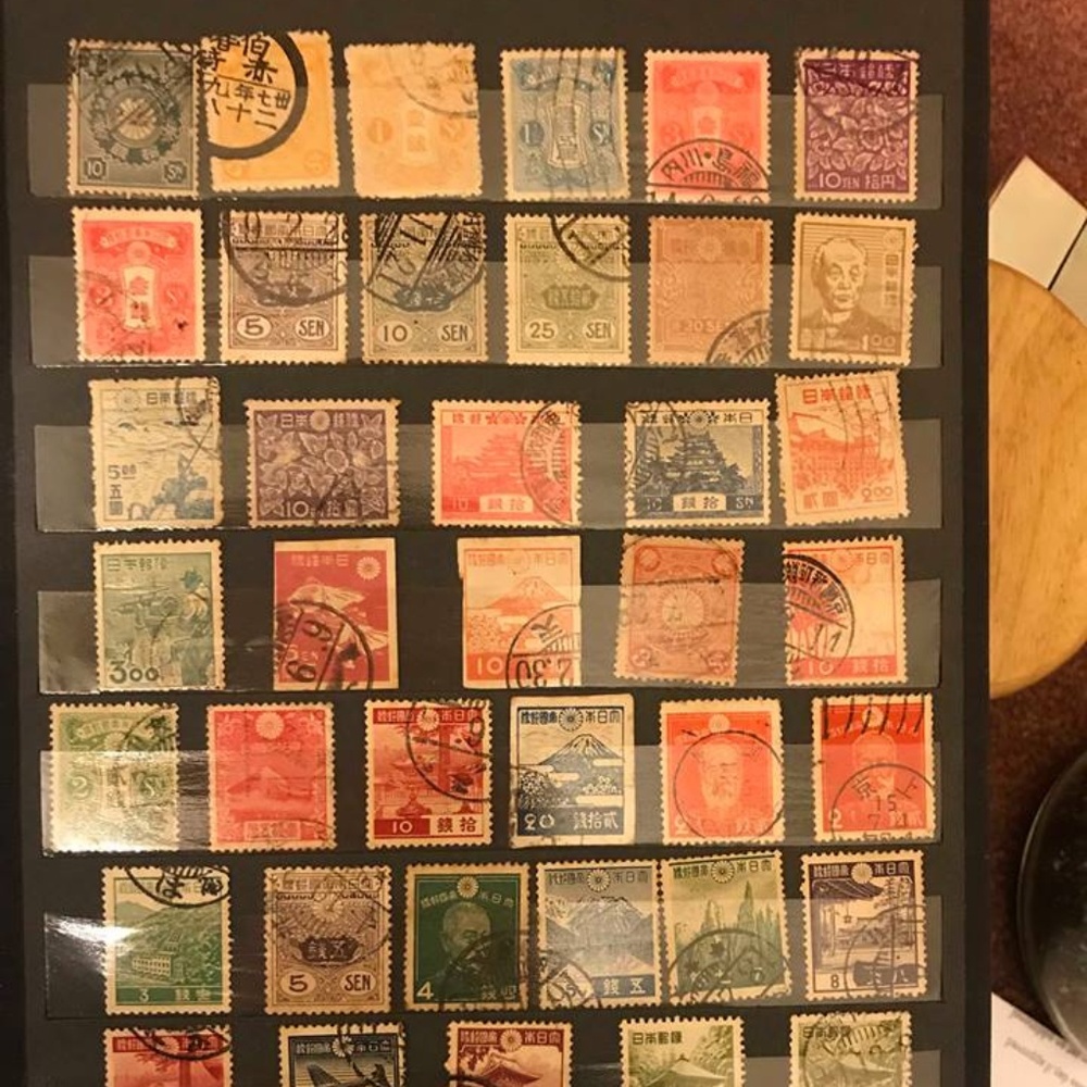 Japan postage stamp collection